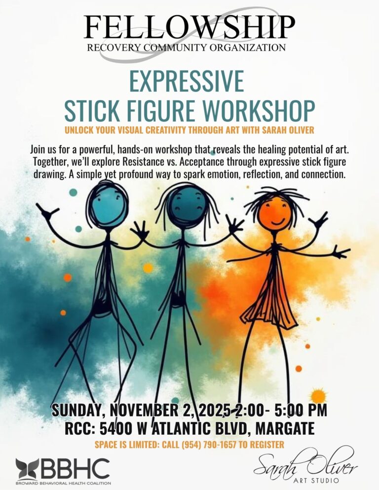 Flyer - Join Us for The Art of Recovery Event