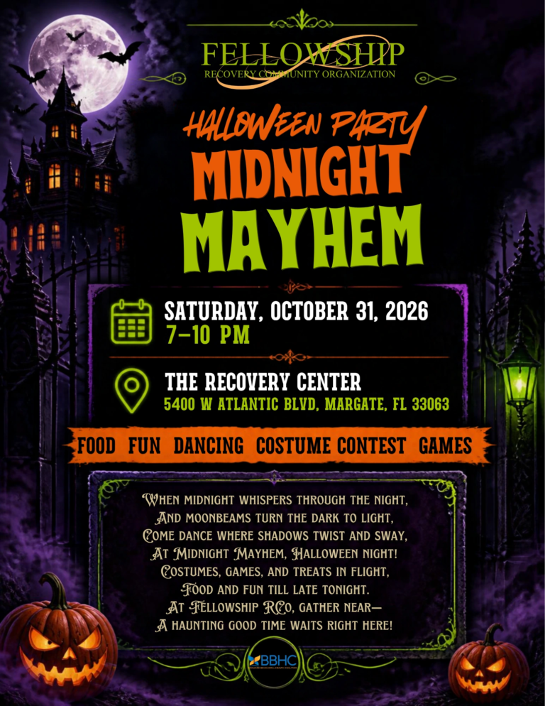 FRCO Midnight Mayhem Halloween Party Flyer