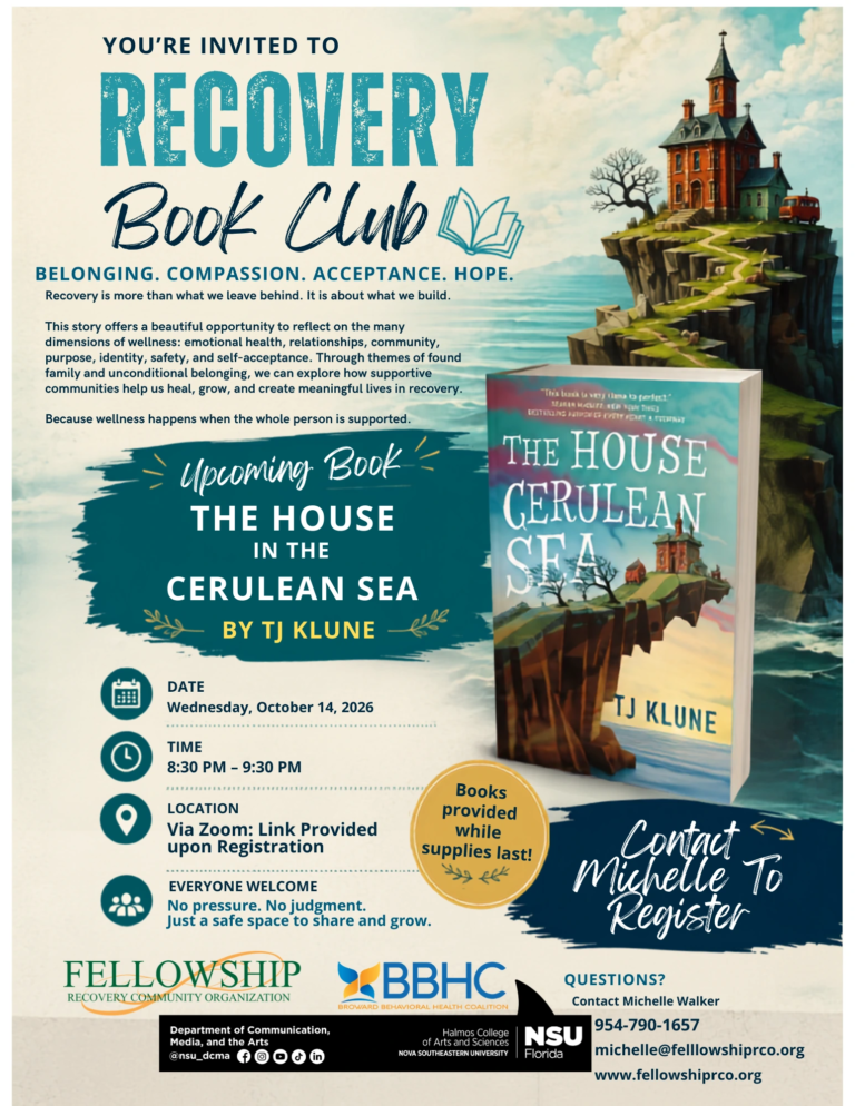 FRCONSU Recovery Book Club October 2026